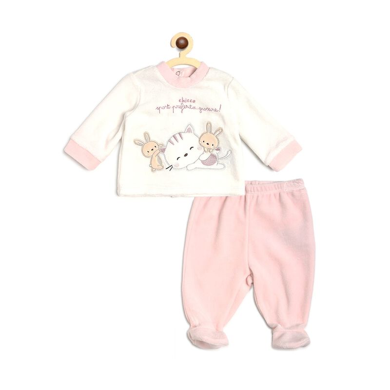 Smock - Legging Set With Applique (2pc) image number 0